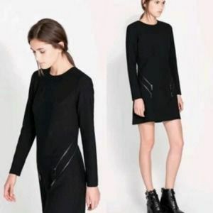 Zara Double Zipper Dress